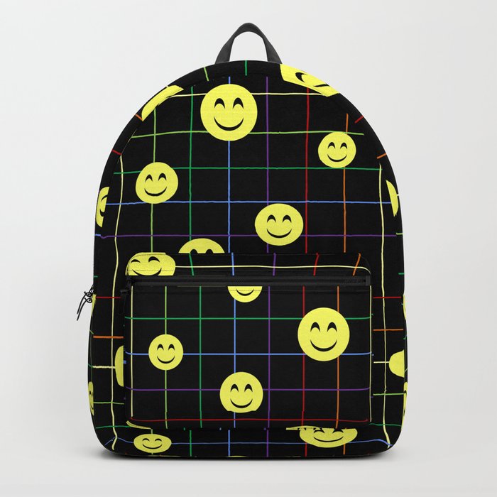 Black hotsell emoji backpack