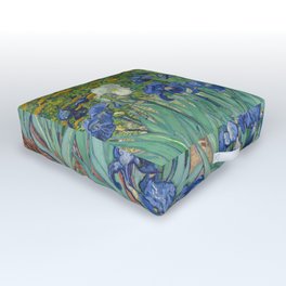 Irises, Van Gogh Outdoor Floor Cushion