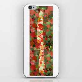 Nifty Knife Red and Green Mosaic Kitchen Art iPhone Skin