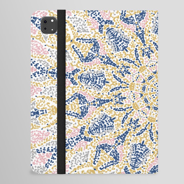 Pointillism mosaic 097 iPad Folio Case