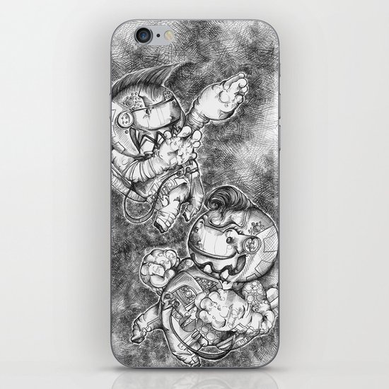 Petite Astronauts iPhone & iPod Skin