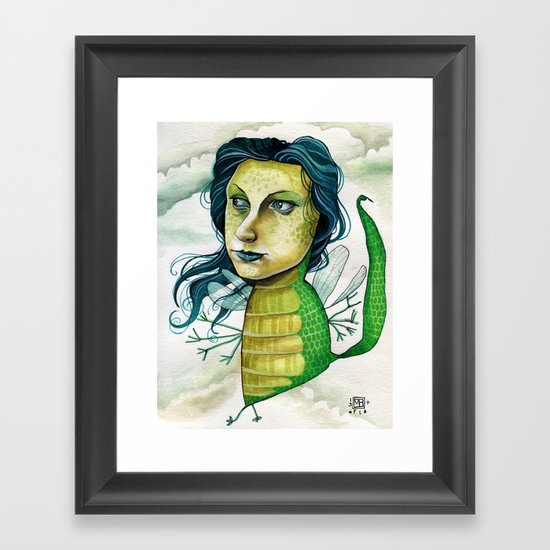 LOVELY CREATURE Framed Art Print