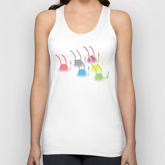 NIGHT INVADERS CROSSING - C V Unisex Tank Top