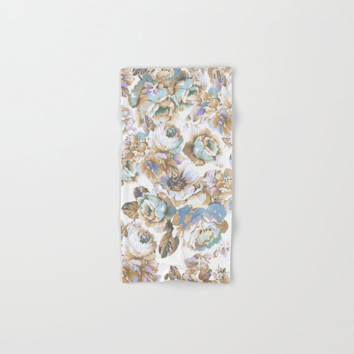 Vintage floral bath towels cheap