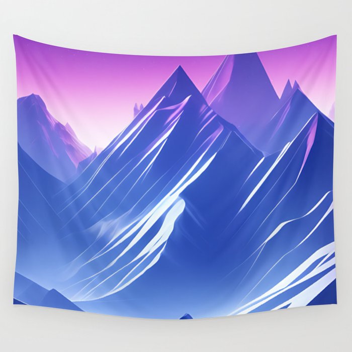 Magic sold mountain  Wall Tapestry