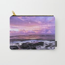 Purple Sunrise, Poipu Beach, Kauai, Hawaii Carry-All Pouch