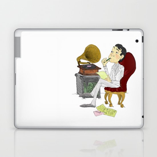 "Kisses on the Bottom" by Virginia McCarthy Laptop & iPad Skin