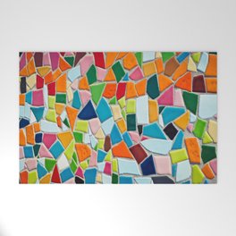 Mosaic Tiles Welcome Mat