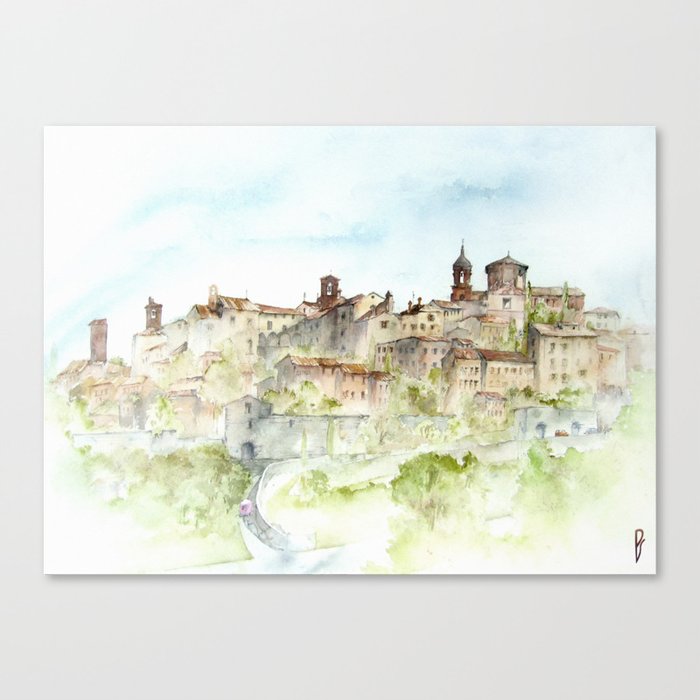Lucignano, Italy Canvas Print