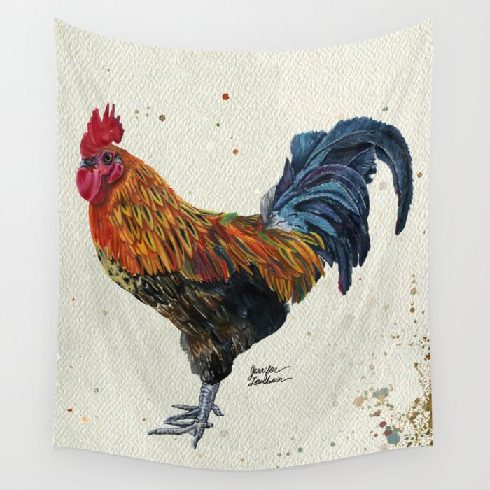 Rooster Harlow Wall Tapestry