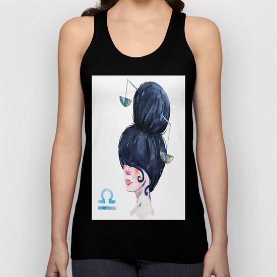 Libra Unisex Tank Top