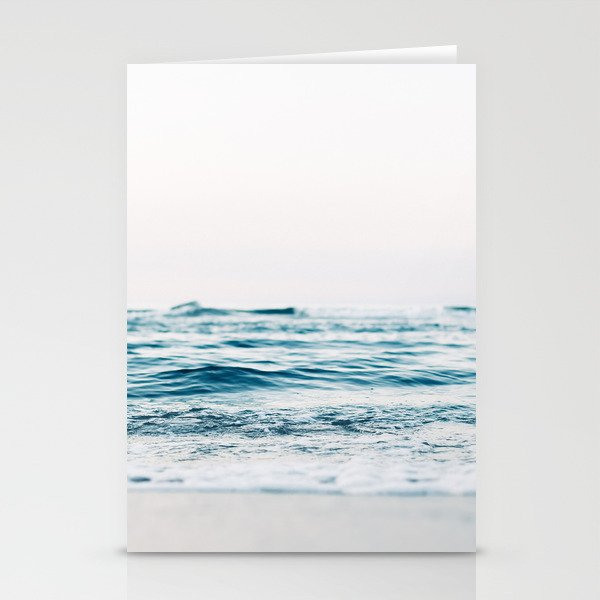 Blue Ocean Waves  Stationery Cards