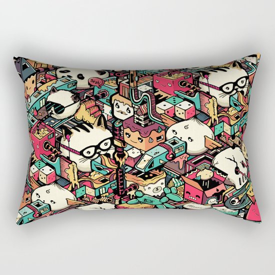 Welcome to Isometric City! Rectangular Pillow