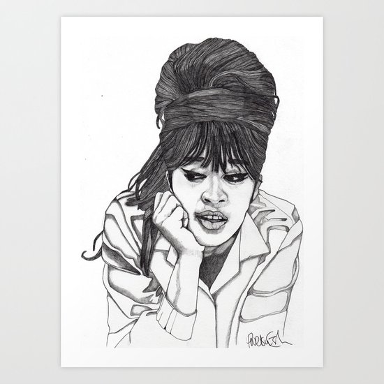 Ronnie Spector 2 Art Print