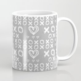 XOXO in Gray Coffee Mug
