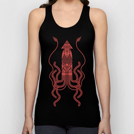 Squid Unisex Tank Top