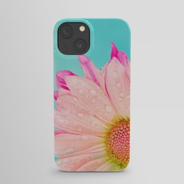 Retro pastel summer daisy iPhone Case