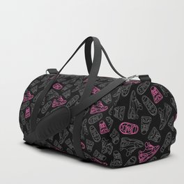 Sneakers // Pink Pop Duffle Bag