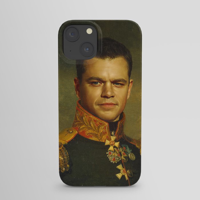 Matt Damon - replaceface iPhone Case