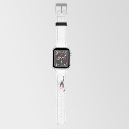 watercolor skater Apple Watch Band