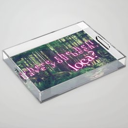 Loca Neon Forrest Acrylic Tray