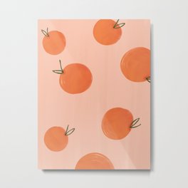 Just peachy! Metal Print