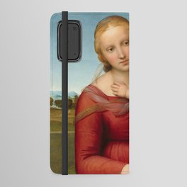 The Small Cowper Madonna, 1505 by Raphael Android Wallet Case