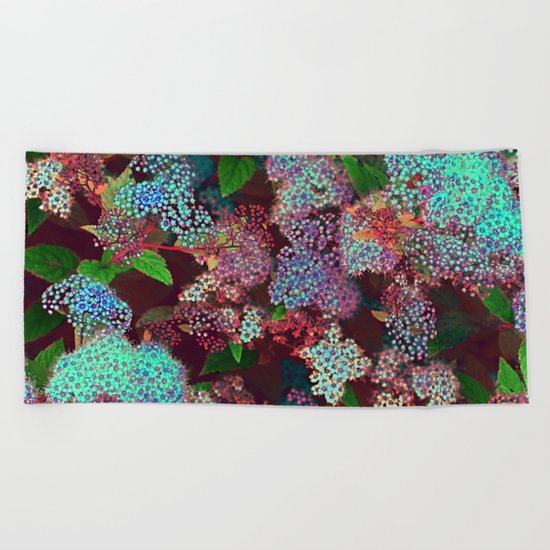 Flower carpet(55) Beach Towel