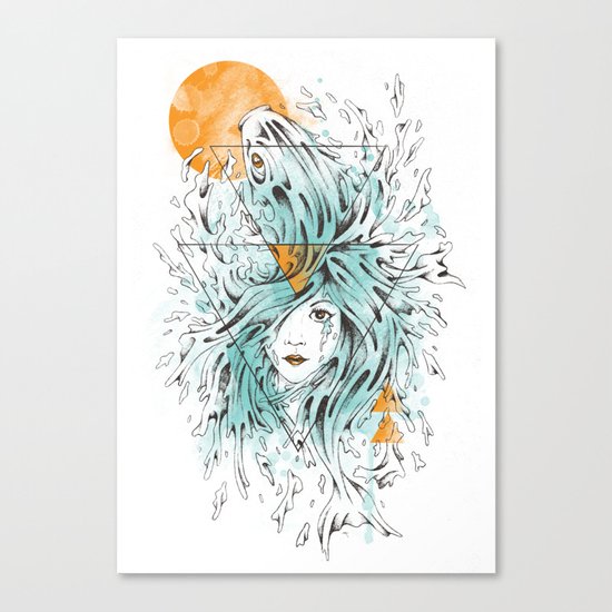 ariel 2.0 Canvas Print
