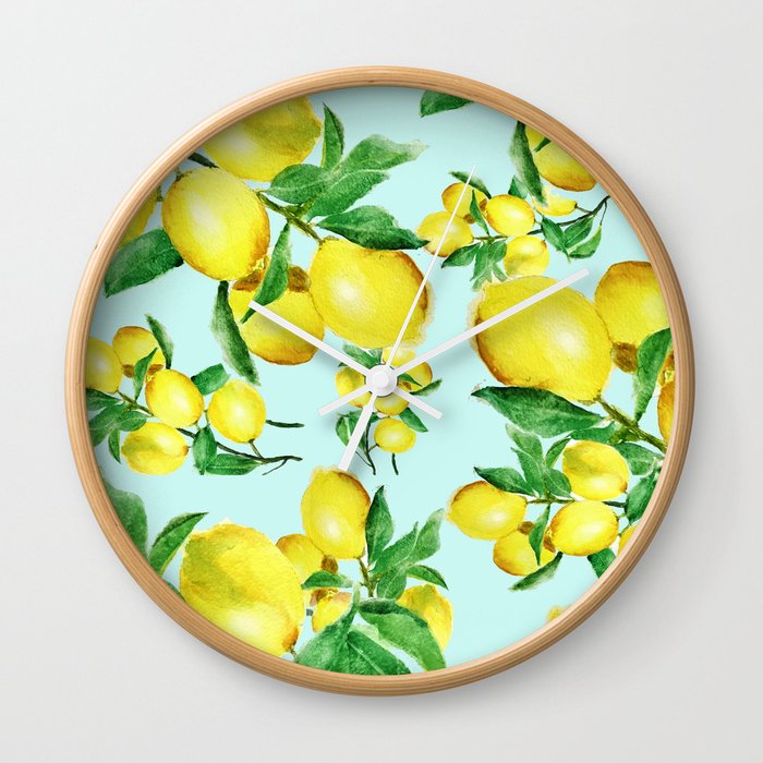 lemon 2 Wall Clock