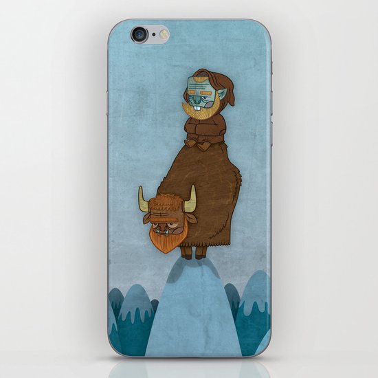 Man of the Mountains iPhone & iPod Skin