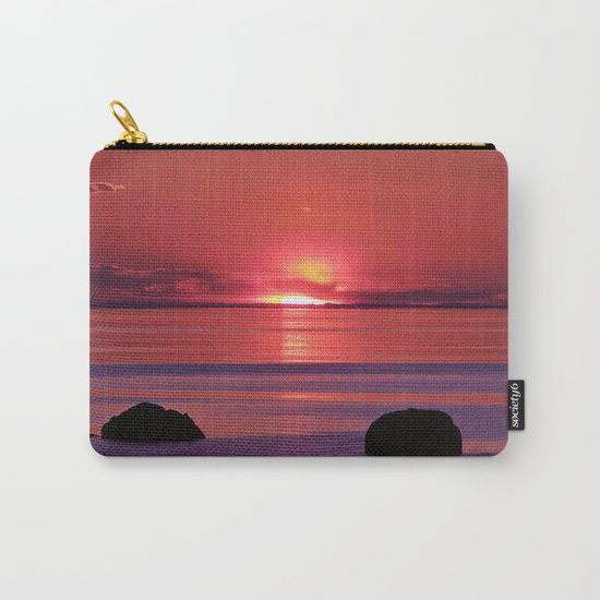 Sunset Ripples Carry-All Pouch
