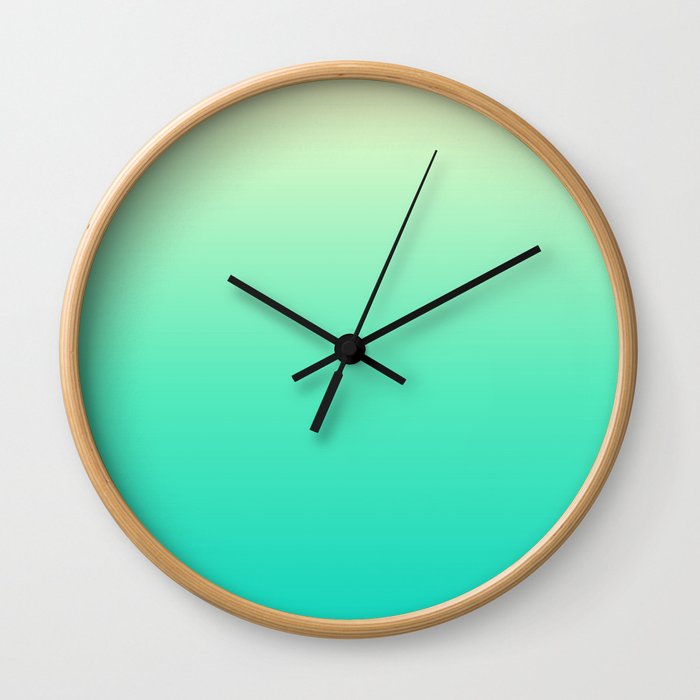Minimal Gradient Wall Clock