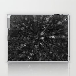 Monochrome black sky Laptop Skin
