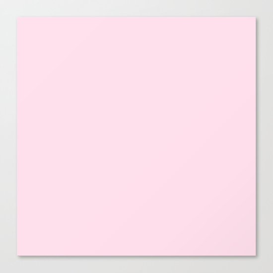 Simply pink color - Mix and Match with Simplicity of Life Canvas Print
