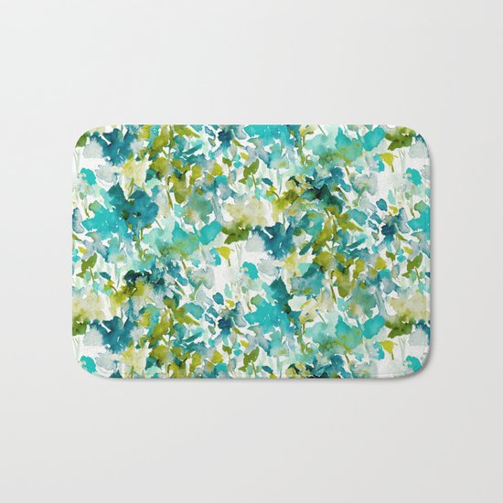 Local Color (Teal) Bath Mat