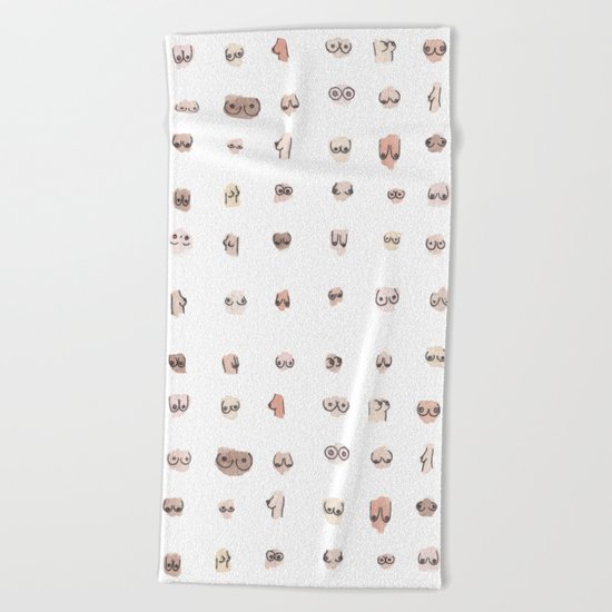boobs Beach Towel