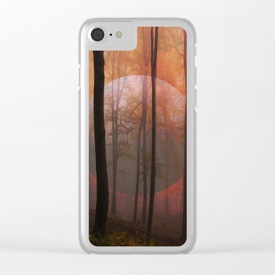 Not From Here, Surreal Forest Clear iPhone Case