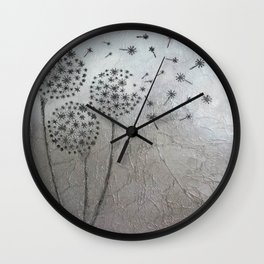 Dandelion Wishes (1) Wall Clock