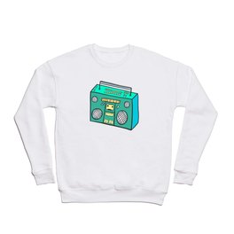 The Turquoise Boombox Crewneck Sweatshirt