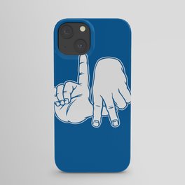 LA Fingers - Dodger Blue iPhone Case