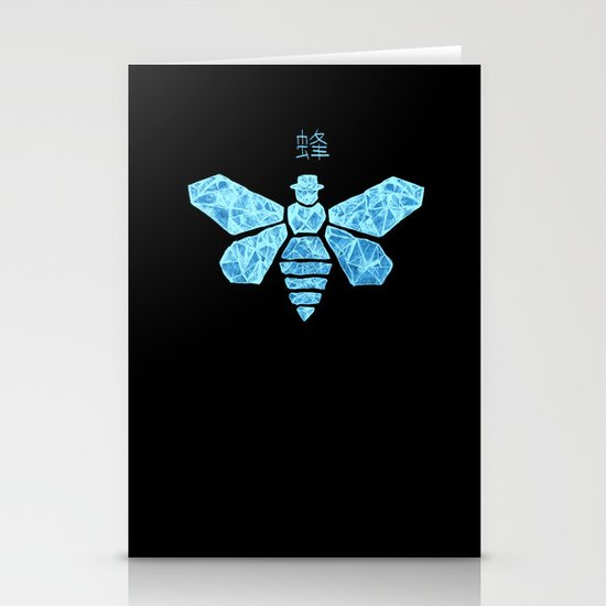 Chemical Blue Stationery Cards