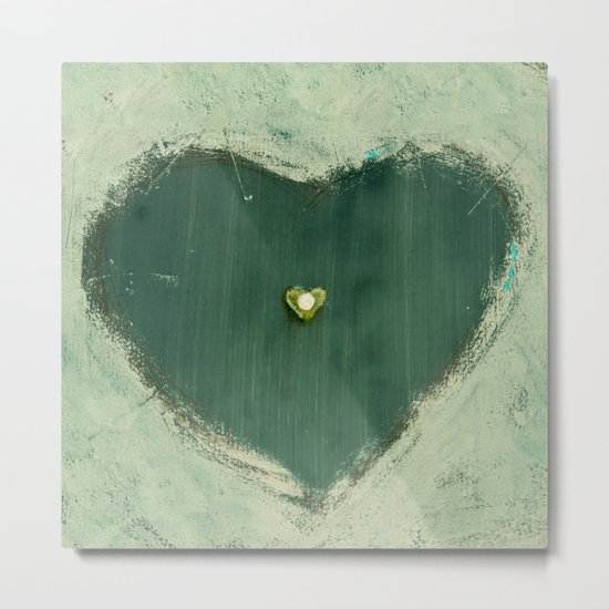 Heart Metal Print