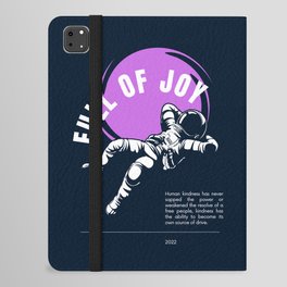 astronaut in the moon iPad Folio Case
