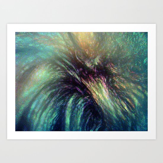 Bischon Flower Art Print