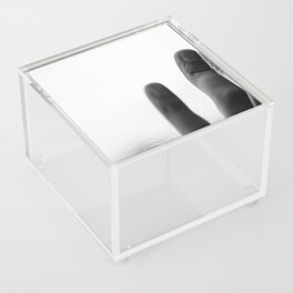 Hand on the window Acrylic Box