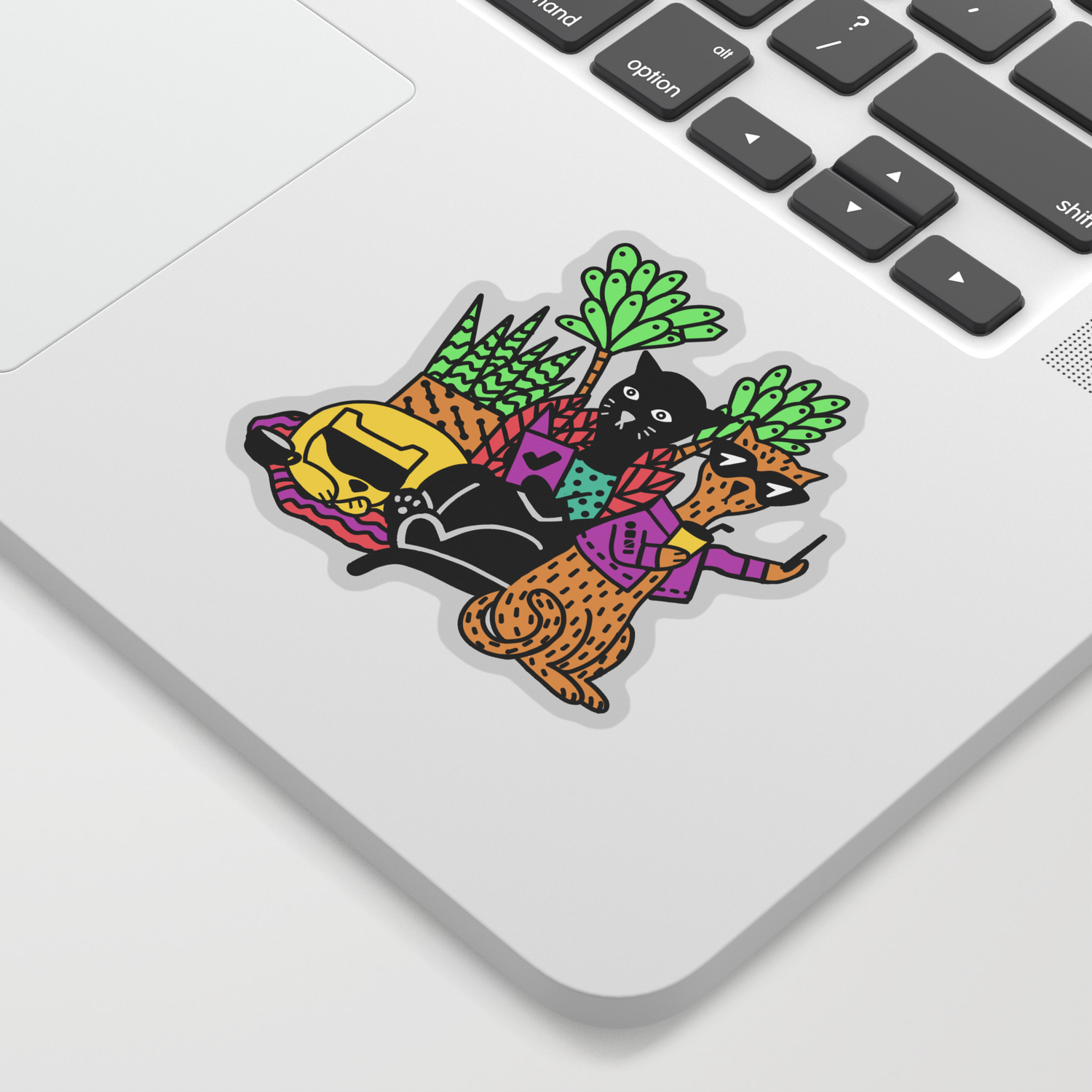 Omnifocus 3 Cool Cats Sticker By Omnigroup Society6