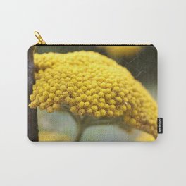 Vintage Yellow Yarrow Carry-All Pouch