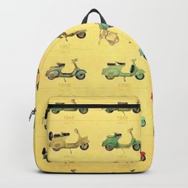 1969 Vintage Vespa Motor Scooter 1946 to 1969 Advertisement Model Poster Backpack | Motorscooters, Graphicdesign, Italy, Vespahistory, Motorscooter, Curated, Motorcycles, Scooter, Motorcycle, Rare 