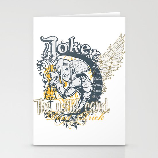 Joker Stationery Cards